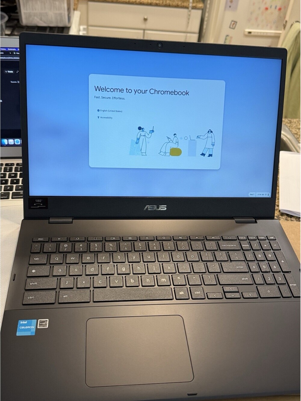 ASUS Chromebook CX1 CX1500CKA 15.6” Enterprise Locked   READ